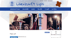 Desktop Screenshot of lilienzunft.ch